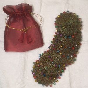 (6) Moroccan Style Drink Coasters